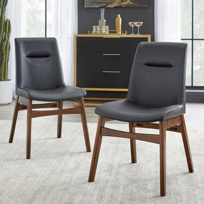 Mid-Century Modern Esszimmerstuhl, 2er-Set