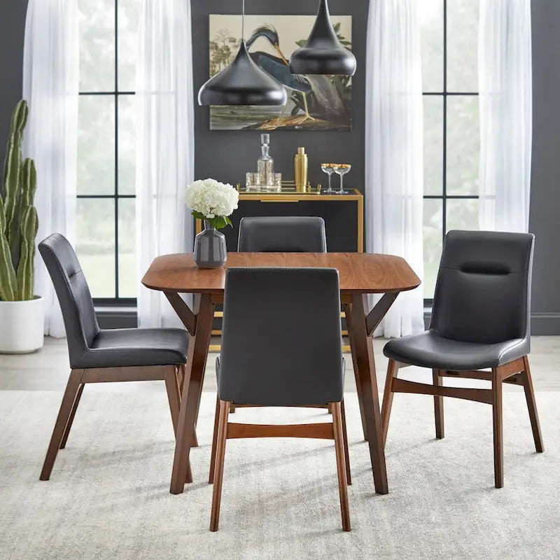 Mid-Century Modern Esszimmerstuhl, 2er-Set