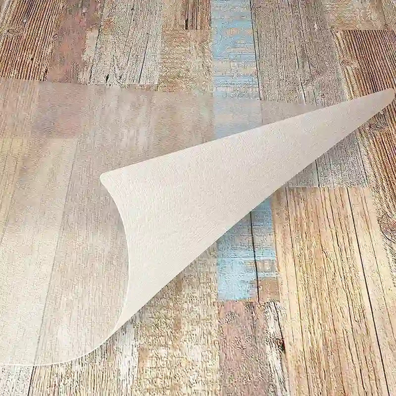 PVC Matte Transparente Bodenschutzmatte für Stühle, Heimgebrauch