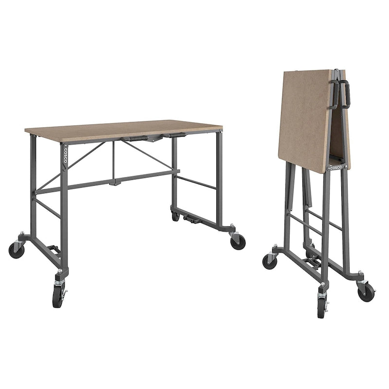 Tragbarer klappbarer Arbeitstisch mit MDF-Platte