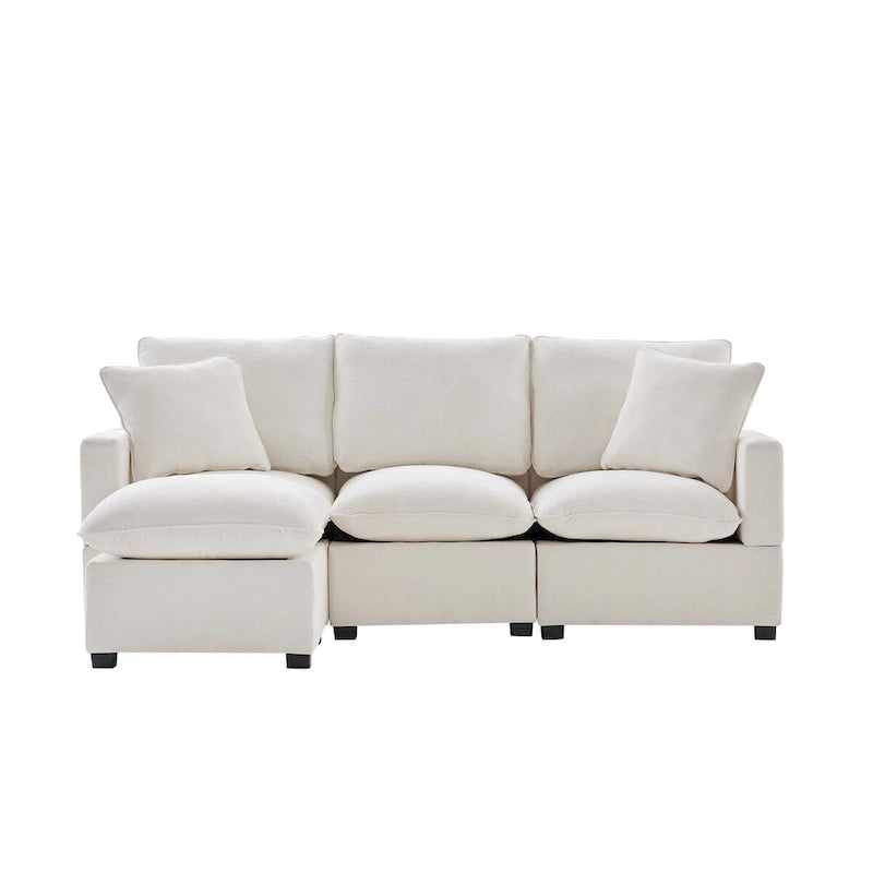 Esszimmerstuhl aus Kunstleder im Camelback-Design mit Ziernägeln, 2er-Set