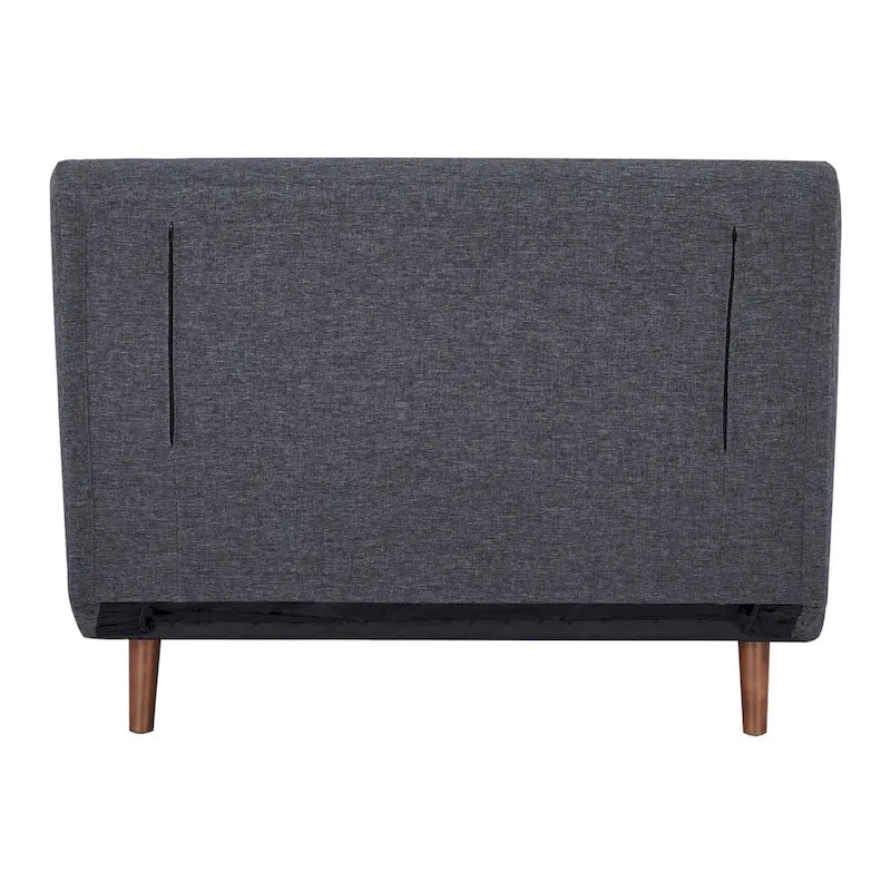 Wandelbarer Stuhl zur Chaiselongue oder zum Bett mit Knopfheftung