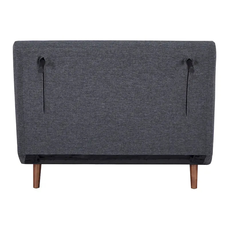 Wandelbarer Stuhl zur Chaiselongue oder zum Bett mit Knopfheftung