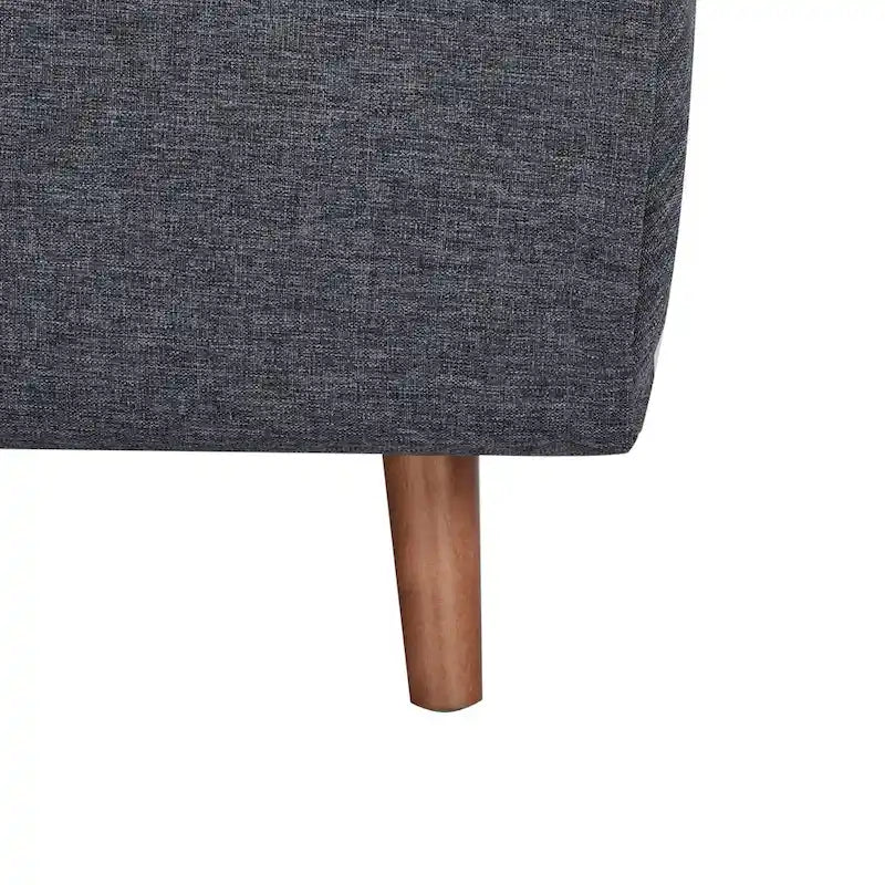 Wandelbarer Stuhl zur Chaiselongue oder zum Bett mit Knopfheftung