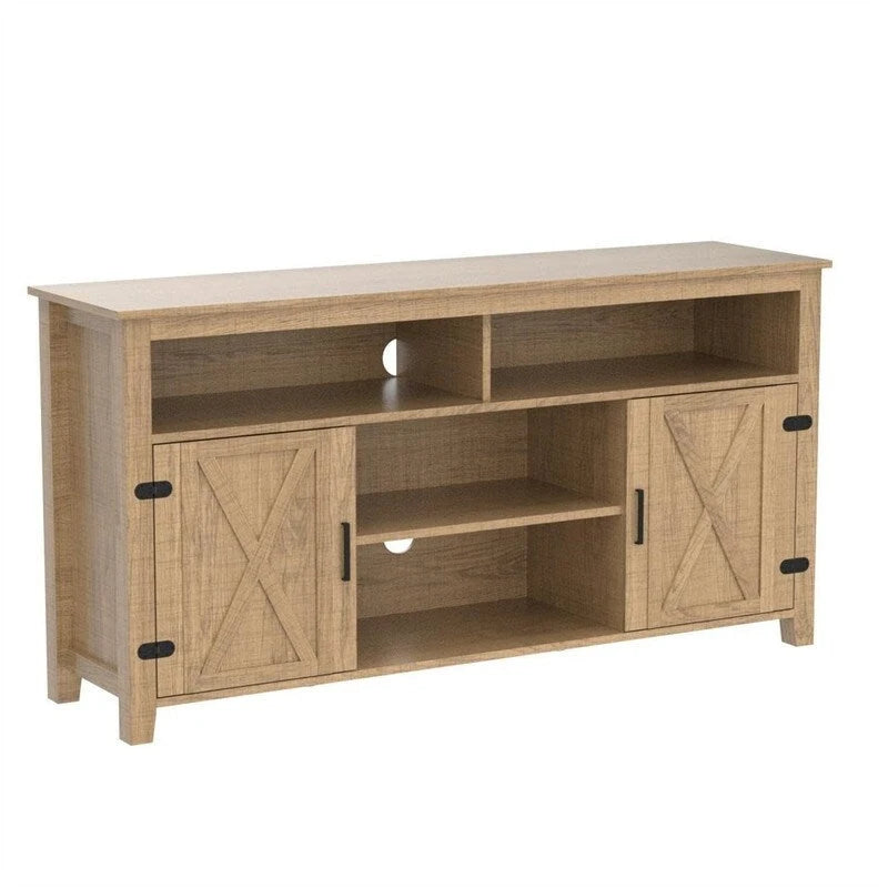 Bauernhaus Sideboard Kaffeebar-Schrank, 151B x 40T x 76H cm