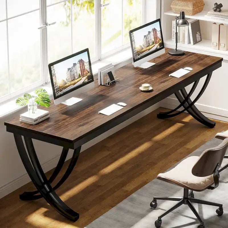 78 Computer Desk for Home Office, Rectangular Writting Table for Study Room